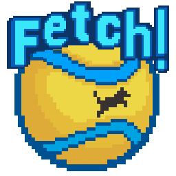 Fetch logo, ready for adventure